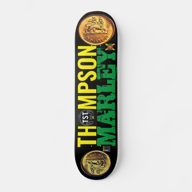 Skateboard THOMPSON MARLEY Patinage OFFICIEL (Recto)