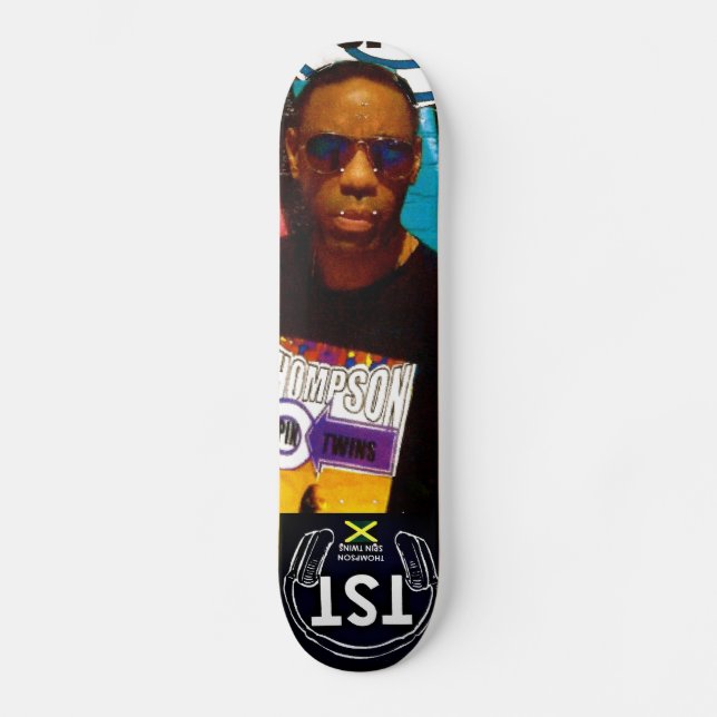 Skateboard THOMPSON SPIN TWINS DINO Skate (Recto)
