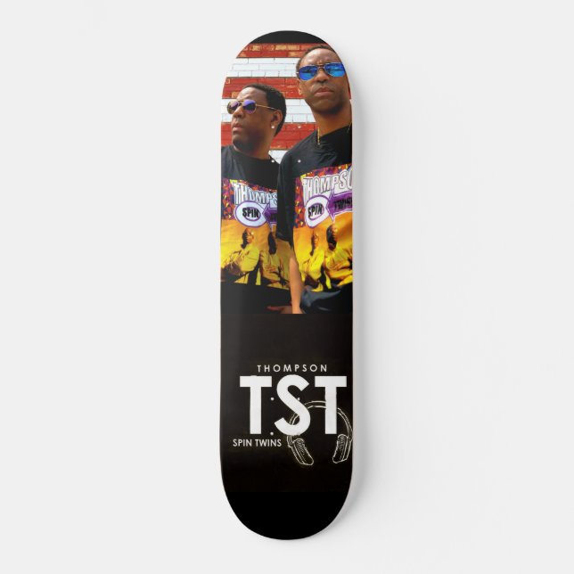 SKATEBOARD THOMPSON SPIN TWINS /JMT SKATEBOARDS (Recto)