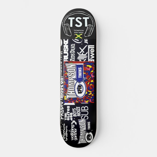 Skateboard THOMPSON SPIN TWINS OFFICIEL Patinage (Recto)