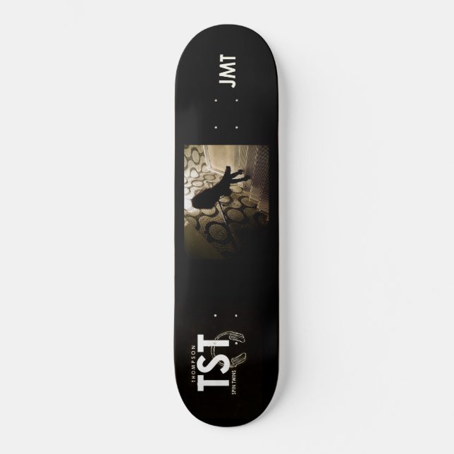 SKATEBOARD THOMPSON SPIN TWINS (VISITE OFFICIELLE DU MARCHAND (Recto)
