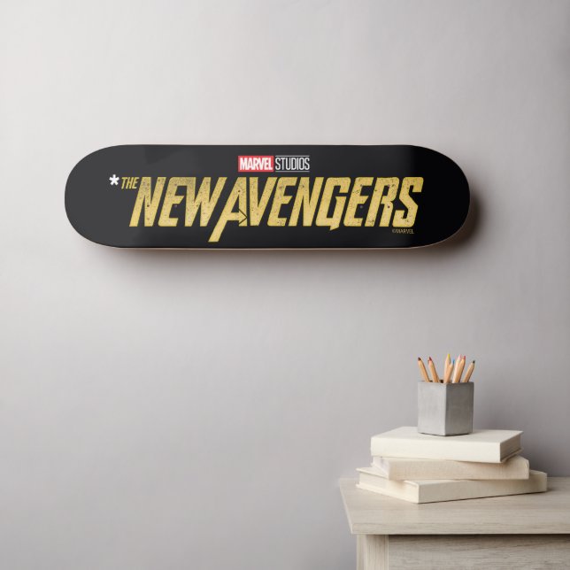 Skateboard Thunderbolts* | *Logo des Nouveaux Avengers (Art mural (Horz))