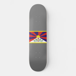 Skateboard Tibetan Flag
