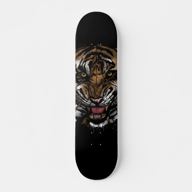 Skateboard Tiger (Devant)