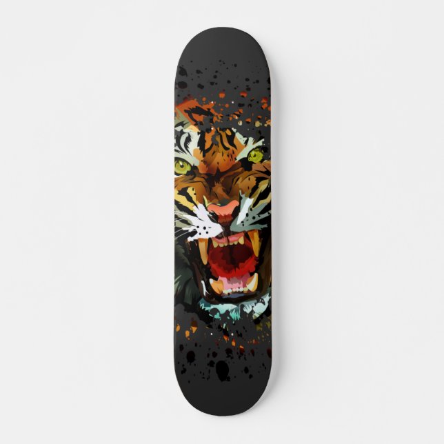 Skateboard Tiger Roar (Devant)