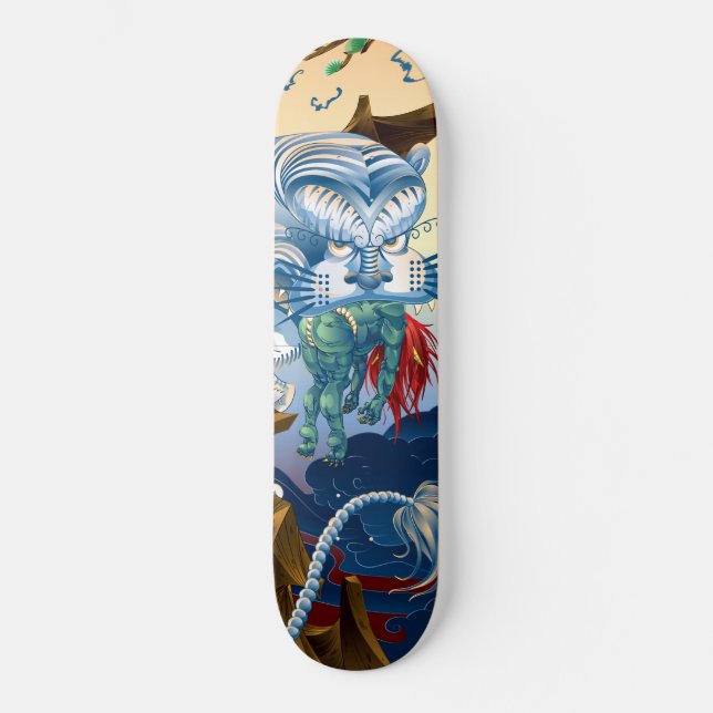 Skateboard Tigre (Recto)