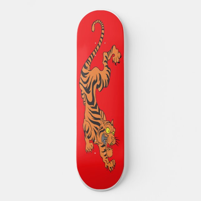 Skateboard Tigre (Recto)