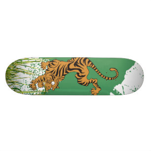Skateboard Tigre de jungle
