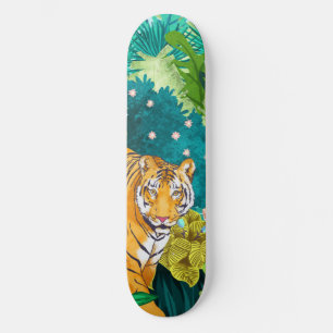 Skateboard Tigre de la Jungle