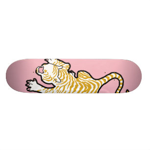 Skateboard Tigre : D'or