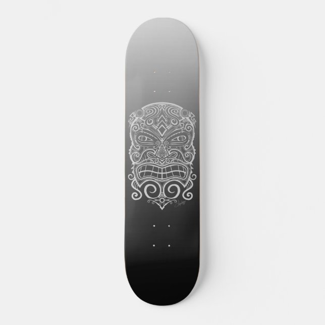 Skateboard Tiki mask (Recto)