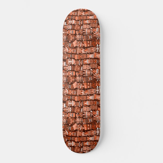 Skateboard TIKI Pattern 3 (Recto)