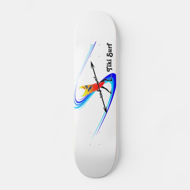 Skateboard Tiki Surfer (Recto)
