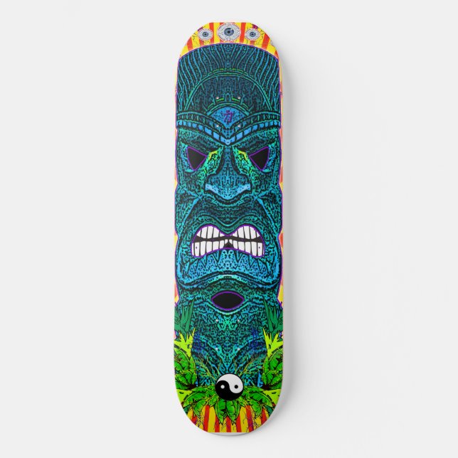 SKATEBOARD TIKI YIKI TU (Recto)