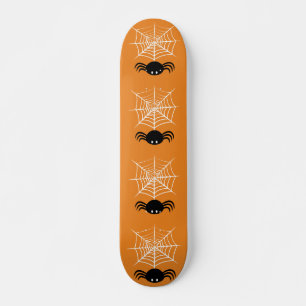 Skateboard Toile d'araignée Halloween
