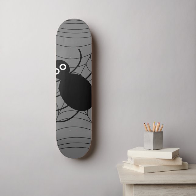 Skateboard Toile d'araignée Spider Halloween (Art mural)