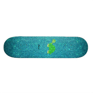 Skateboard Tortue nommée personnalisée