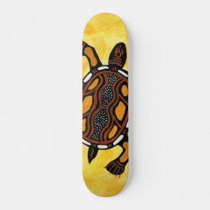 Skateboard Tortue - Peinture artistique inspirée par les Auto