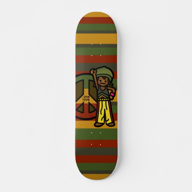 Skateboard tour de reggae (Devant)