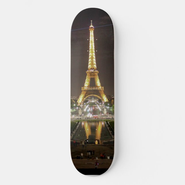Skateboard Tour Eiffel Paris France (Recto)