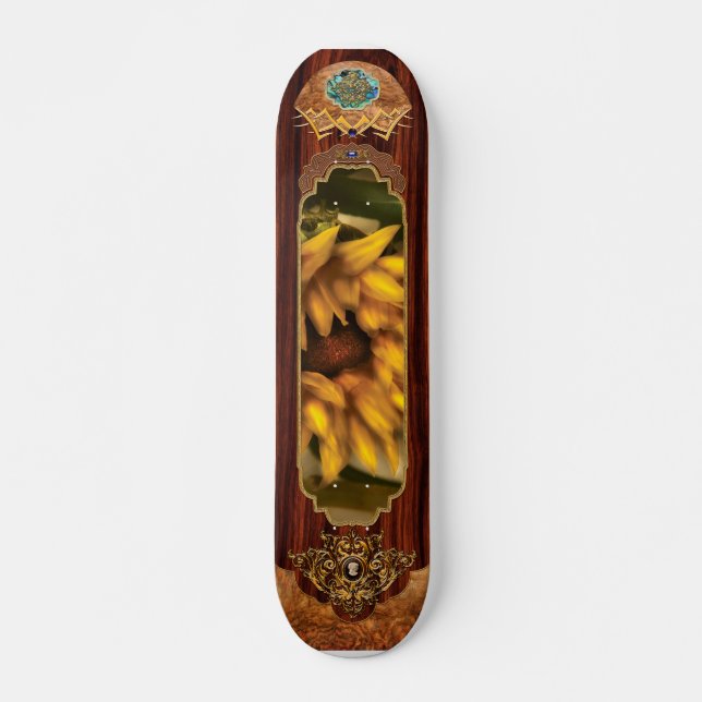 Skateboard Tournesol - Le tournesol (Devant)