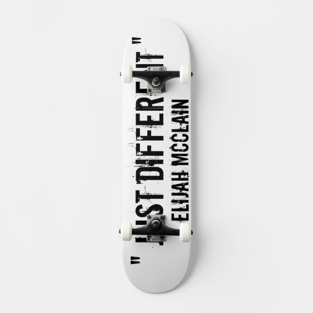 Skateboard TOUT SIMPLEMENT DIFFÉRENT  ELIJAH MCCLAIN Skateboa (Recto)
