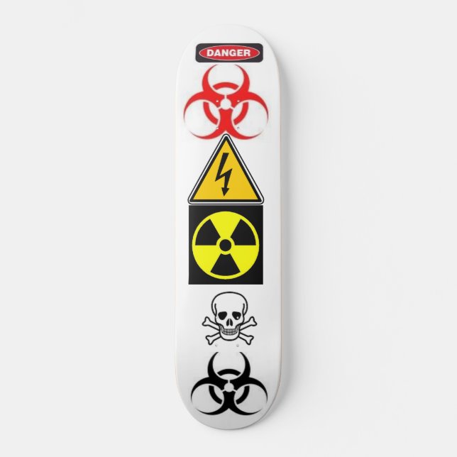 SKATEBOARD TOXIQUE (Recto)