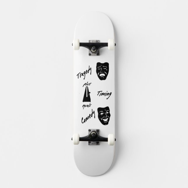 Skateboard Tragédie + Timing Equals Comédie Théâtre (Recto)