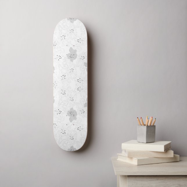 Skateboard Transparent Grid Overlay – Editable PNG Texture (Art mural)