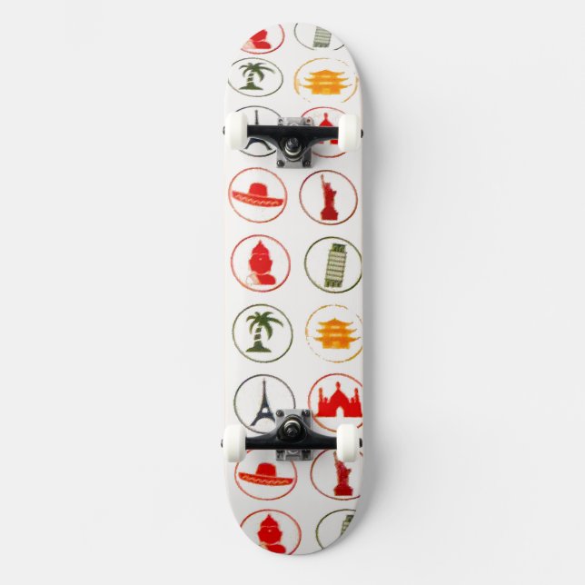 Skateboard Traveller (Recto)