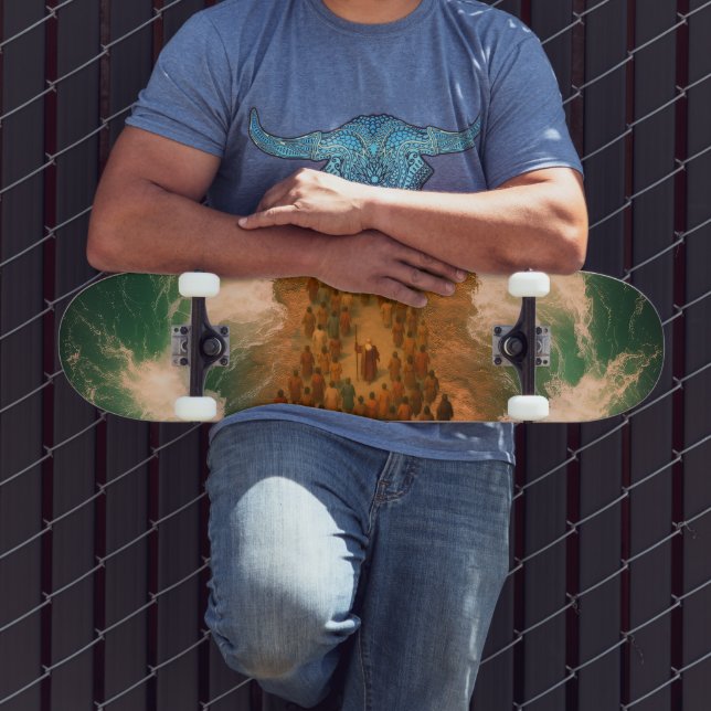 Skateboard Traversée de la mer Rouge (Extérieur 3)