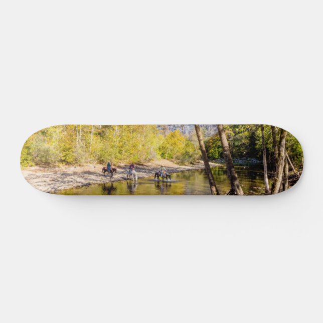 Skateboard Traversée De La Rivière Buffalo (Horz)