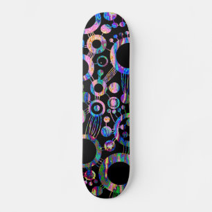 Skateboard Tree of Life Abstract - Color Tex 03