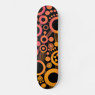 Skateboard Tree of Life Abstract - Color Tex 06