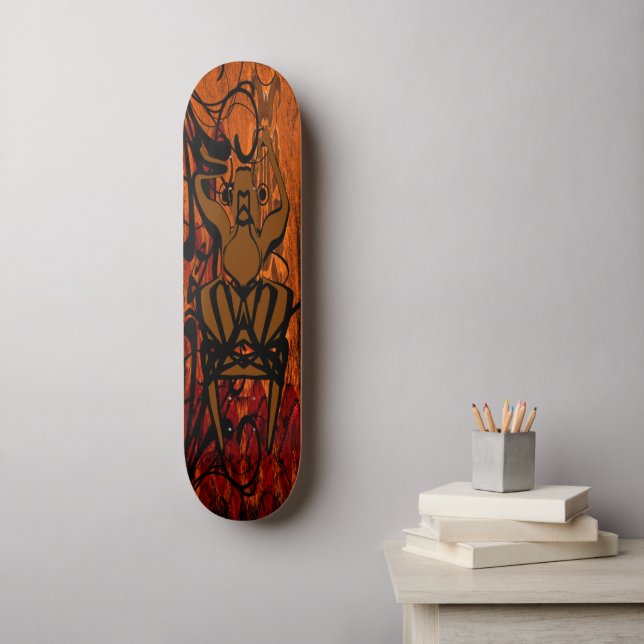 Skateboard Tribal (Art mural)
