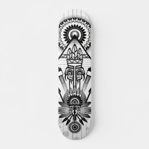 Skateboard Tribal autochtone Abstrait