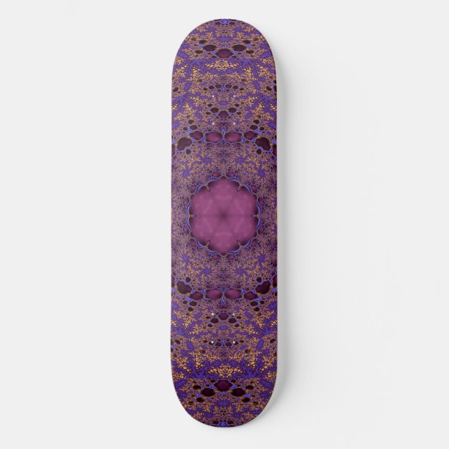 Skateboard Trippy Mandala Art (Recto)