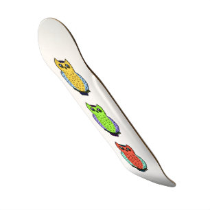 Skateboard Trois hiboux