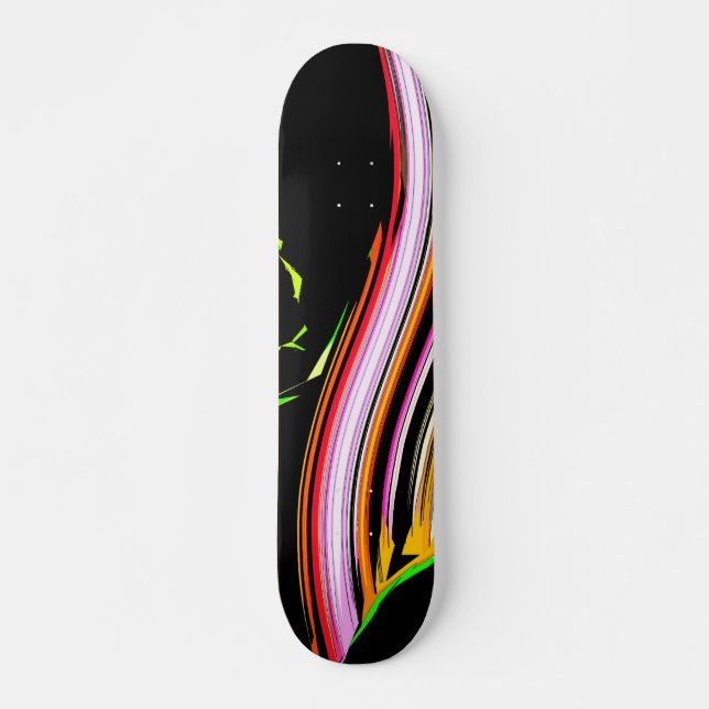 Skateboard Tronc de lignes (Devant)