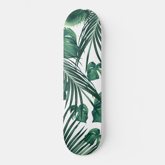 Skateboard Tropcal Jungle Leaves Dream #7 #tropical (Recto)