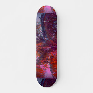 Skateboard Tropical Color Wave