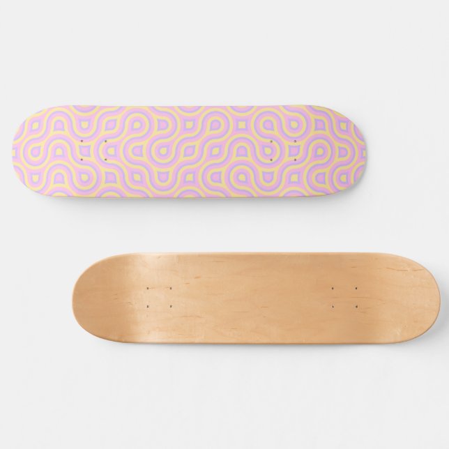 Skateboard Truchet Coloré Funky   (Horz)