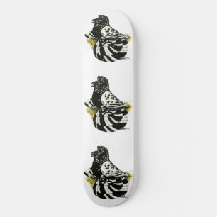 Skateboard Trumpeter Pigeon Dark Splash