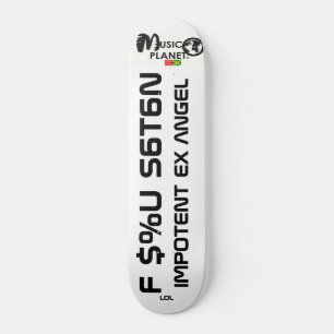 Skateboard TST F U SATAN Skate