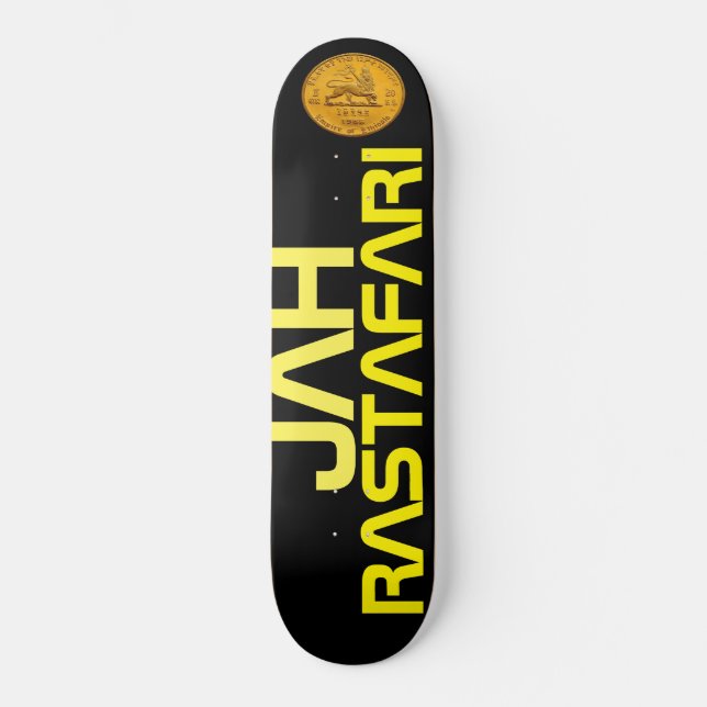 Skateboard TST / JAH RASTAFARI Planche à roulettes (Recto)