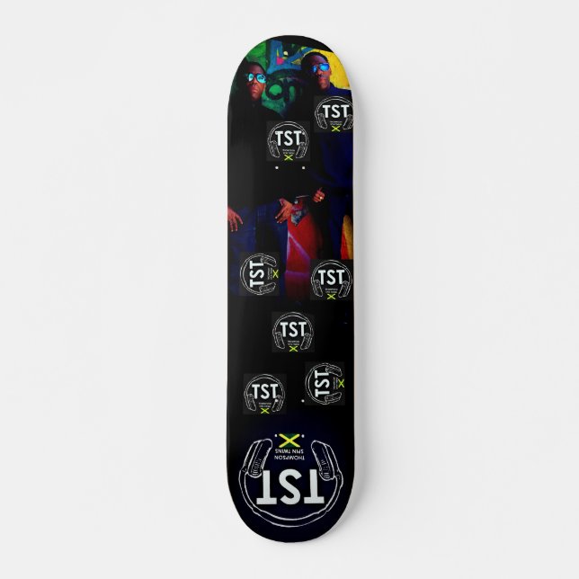 Skateboard TST Thompson SPIN Twins Planche à roulettes, Deck  (Devant)