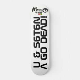 Skateboard TST  U & SATAN VONT MOURIR Planche à roulettes