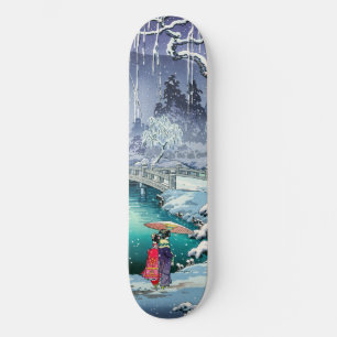 Skateboard Tsuchiya Koitsu - Neige de printemps à Maruyama