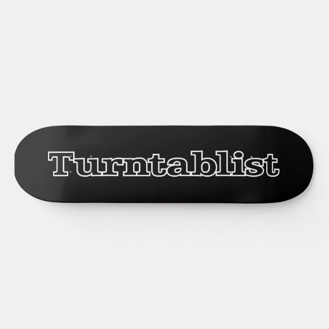 Skateboard Turntablist (Horz)