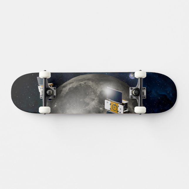 Skateboard Twin Grail Spacecraft Orbitant La Lune. (Horz)